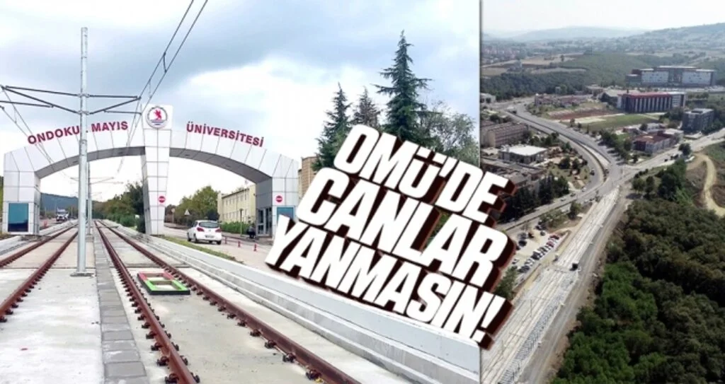 OMÜ'de canlar yanmasın !