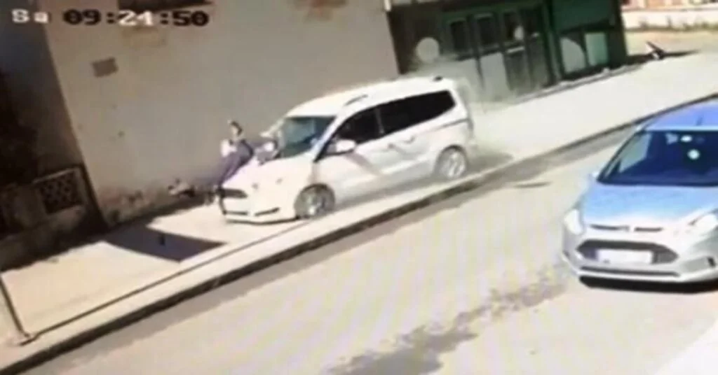 Orduda Cinayet Gibi Kaza Güvenlik Kamerasında