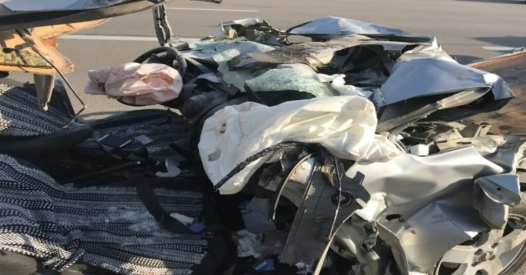 Otobanda Feci Kaza: 1 Ölü, 1 Yaralı