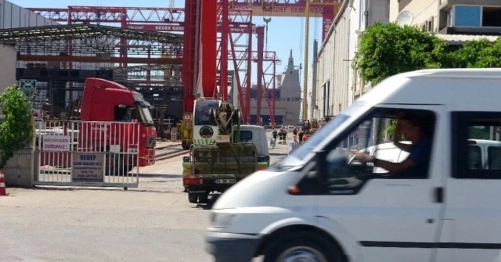 (Özel) Tuzlada Tersanede Feci İş Kazası
