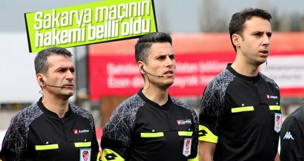 Sakarya maçının hakemi Barış Saka