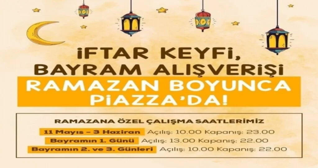 Samsun Piazza’da Alışverişin Tam Zamanı