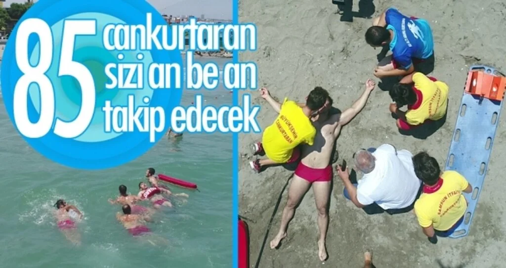 Samsun'da Cankurtaran Hizmeti 29 Kilometreye Çıktı