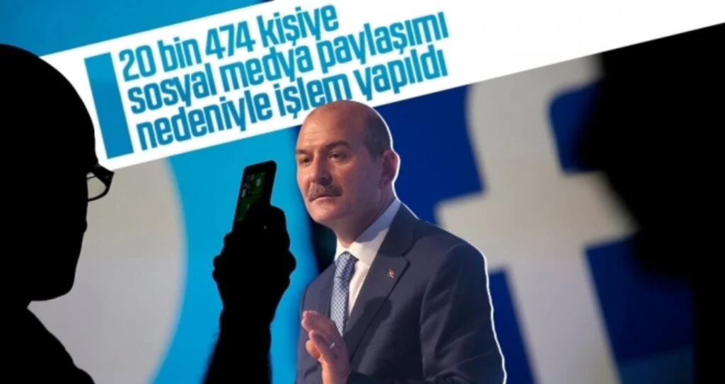 Soylu açıkladı: 20 bin 474 kişiye sosyal medya paylaşımı nedeniyle işlem yapıldı