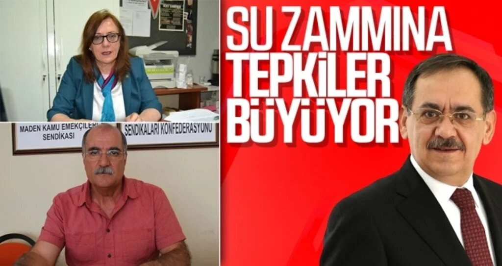 Su zammına  tepkiler büyüyor 