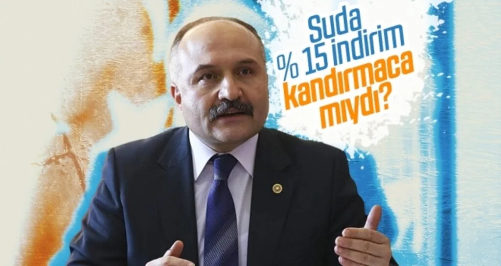 Suda yüzde 15 indirim kandırmaca mıydı ?