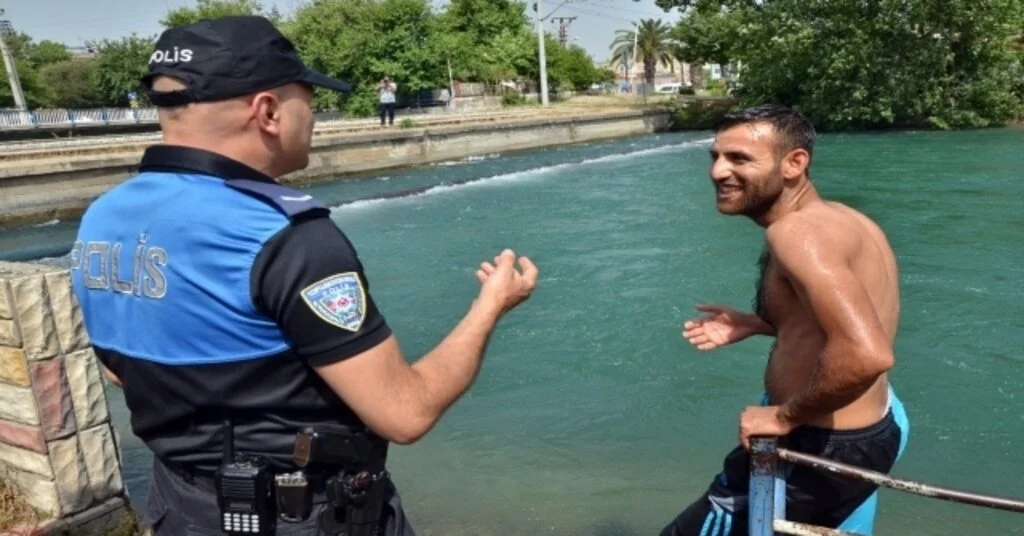 Sulama Kanallarında Tehlikeli Serinliğe Polisten Uyarı
