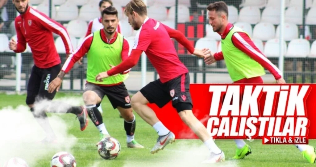 Taktik çalıştılar