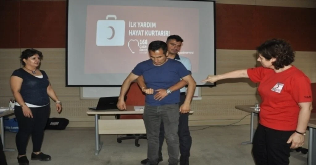 Tarsus Belediye Personeline İlk Yardım Güncelleme Eğitimi