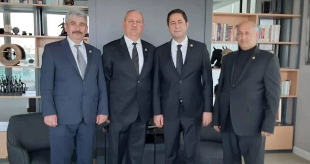 Tokatlı başkanlardan MHP'li Bulut'a ziyaret