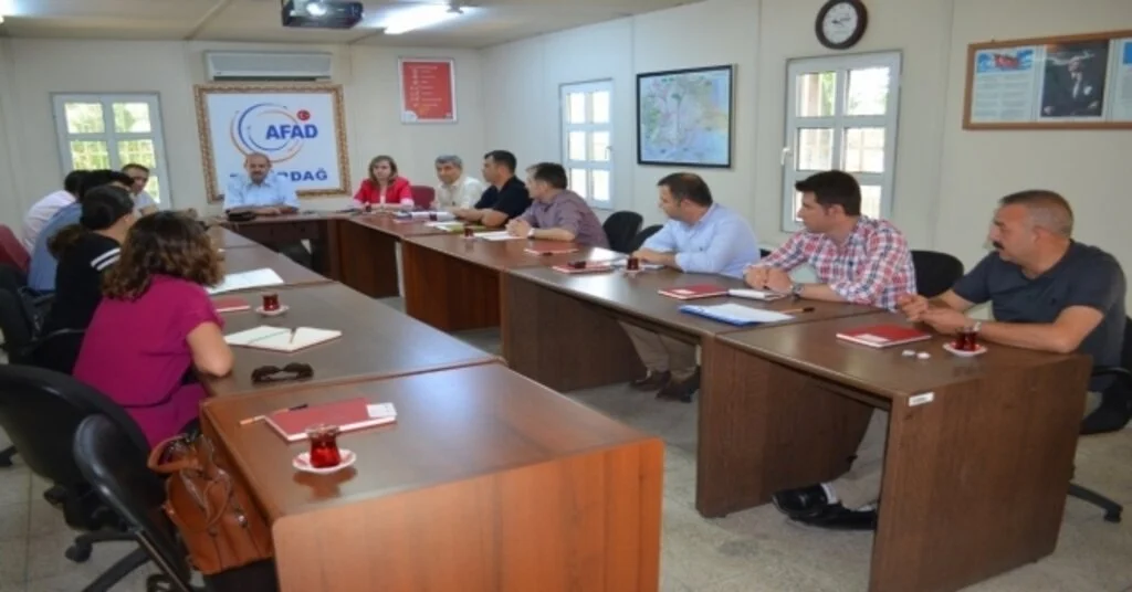 Afad İlçe Koordinasyon Oplantısı