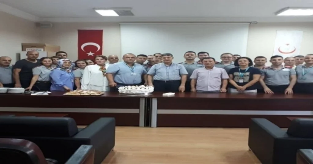 Atatürk Devlet Hastanesinde Güvenlik Görevlileri Unutulmadı