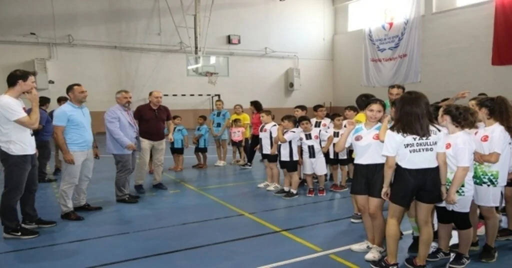 Bafra Belediyesi Yaz Spor Okullarına Coşkulu Açılış