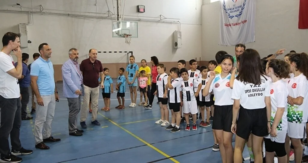 BAFRA'DA ÇOCUKLAR SPORA DOYACAK