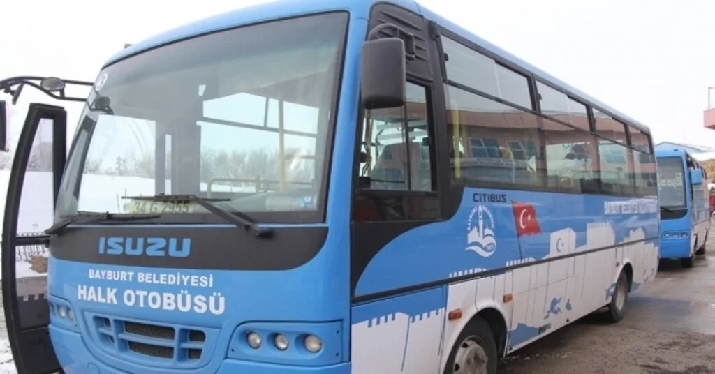 Bayburt Belediyesi Halk Otobüsleri Bayramda Ücretsiz Olacak