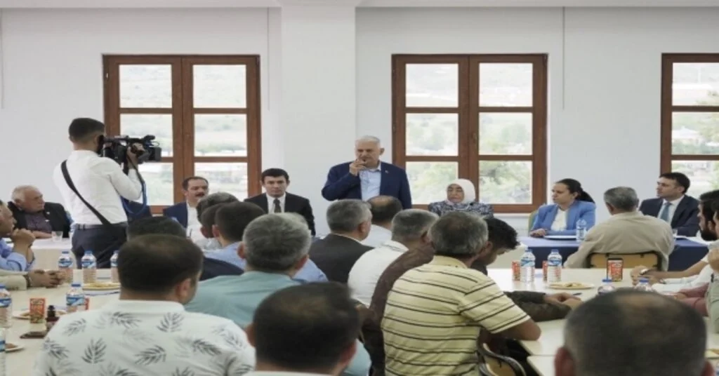 Binali Yıldırım, Köylüleri İle Bayramlaştı