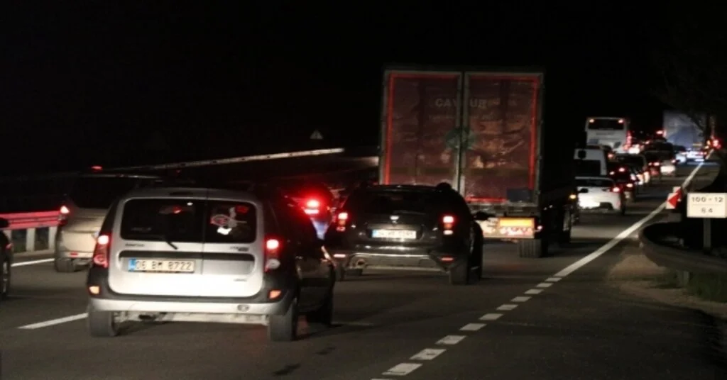 Boluda, Tatilciler Trafikte Yoğunluğa Neden Oldu