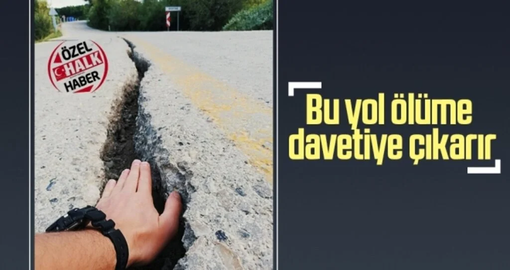 Bu yol ölüme davetiye çıkarır
