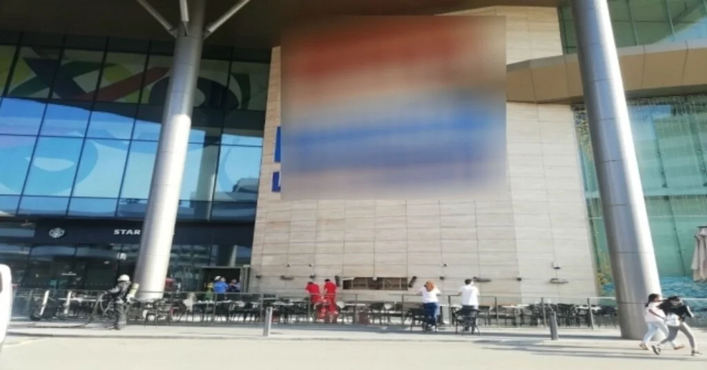 Bursada Avmde Korkutan Yangın