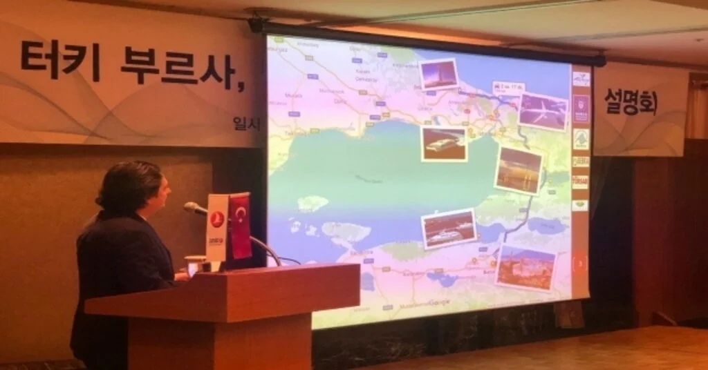 Bursanın Güzellikleri Güney Korede Anlatıldı