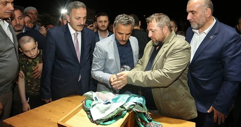 Canik'te Ay Yıldızın Altında Dua Buluşması