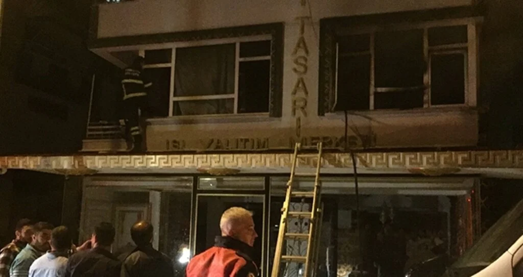 Çarşamba'da ev yangını korkuttu