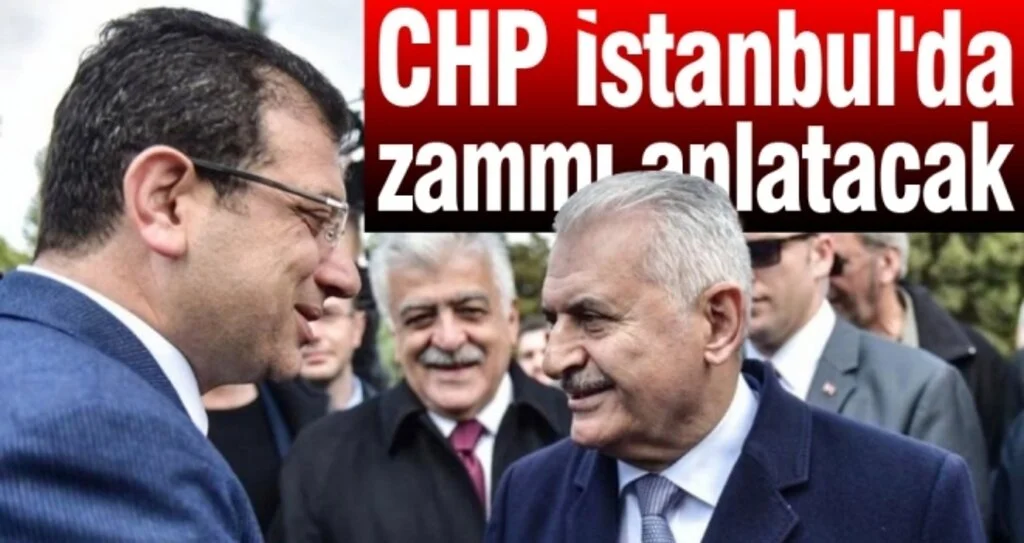CHP Samsun İl Teşkilatı Su Zammını İstanbul'a Taşıyor