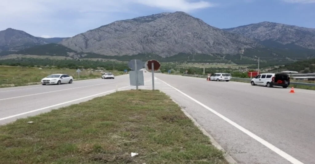 Çorumda Trafik Kazası: 1 Yaralı