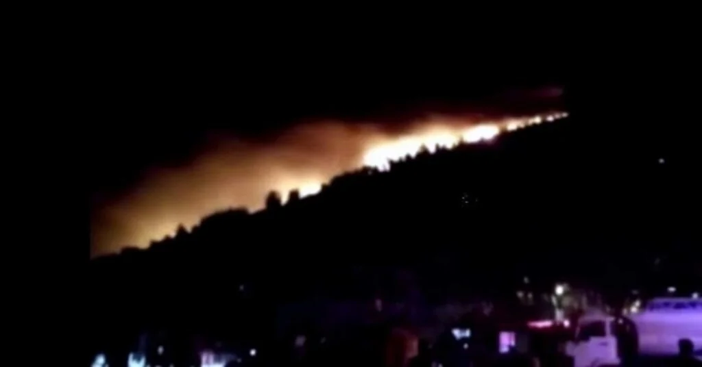Datçada 11 Saattir Devam Eden Yangında Kasıt Şüphesi