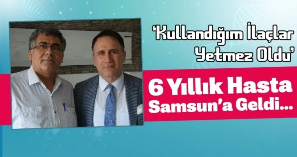 Diyabet hastalığına Samsun'da veda etti