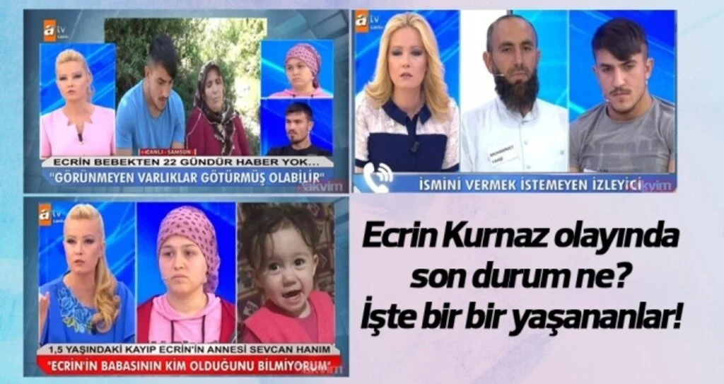 Ecrin Kurnaz olayında son durum ne? İşte bir bir yaşananlar!