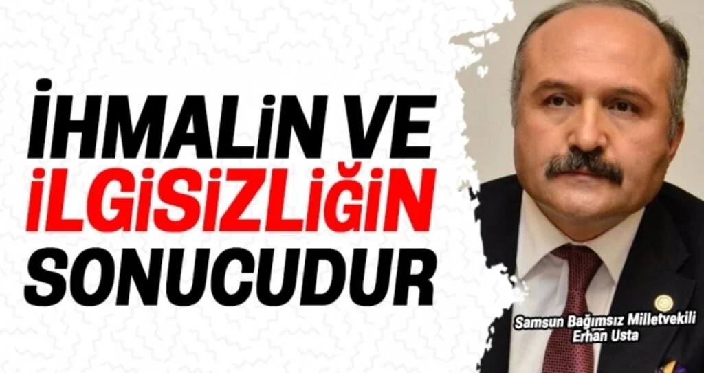 Erhan Usta: İhmalin ve İlgisizliğin Sonucudur
