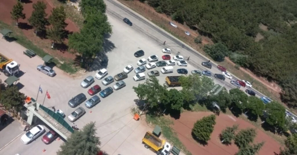 Eskişehirde Helikopter Destekli Trafik Denetimi