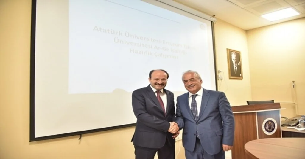 “Etü-Atatürk Üniversitesi Ar-Ge İşbirliği Hazırlık Çalışması” Toplantısı Yapıldı