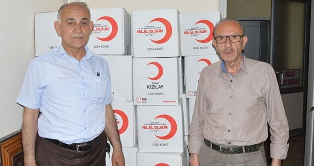 Havza'da Gıda ve Giysi Yardımı