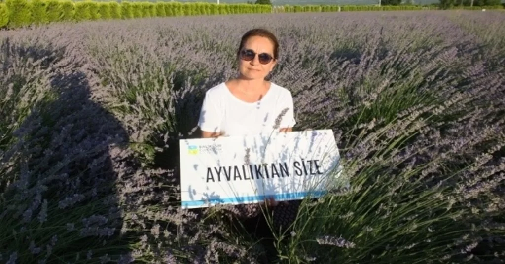 İki Çocuk Annesi Aromatik Bitki Üretimi İçin Okullu Oldu