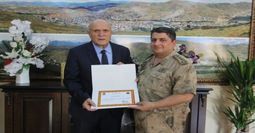İl Jandarma Komutanı Bilgiçten Başkan Pekmezciye Şükran Ziyareti