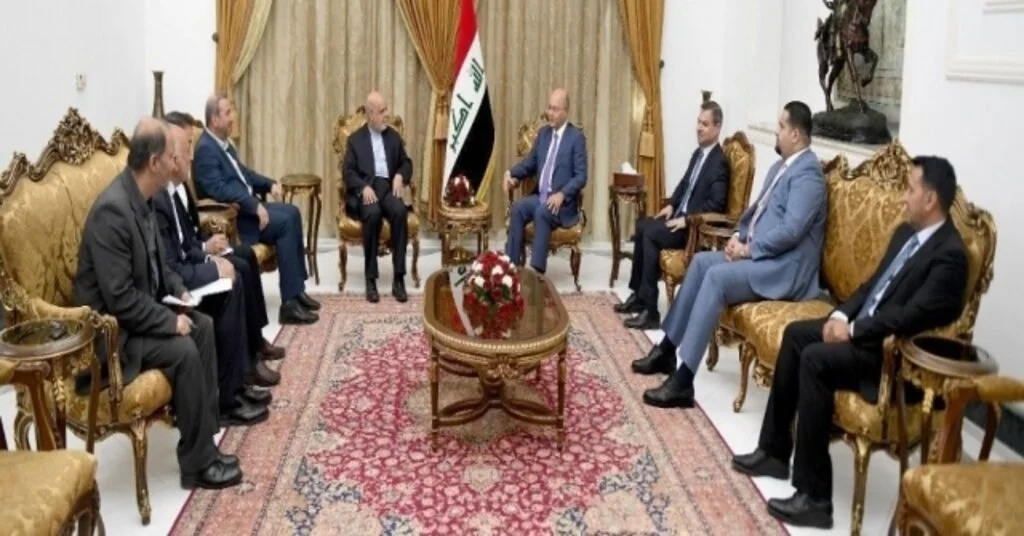 Irak Cumhurbaşkanı Salih, Abd İle İran Büyükelçilerini Kabul Etti