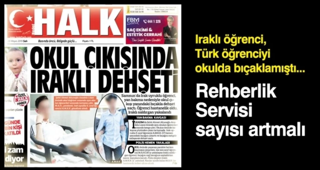 Iraklı Öğrenci, Türk Öğrenciyi Bıçakladı