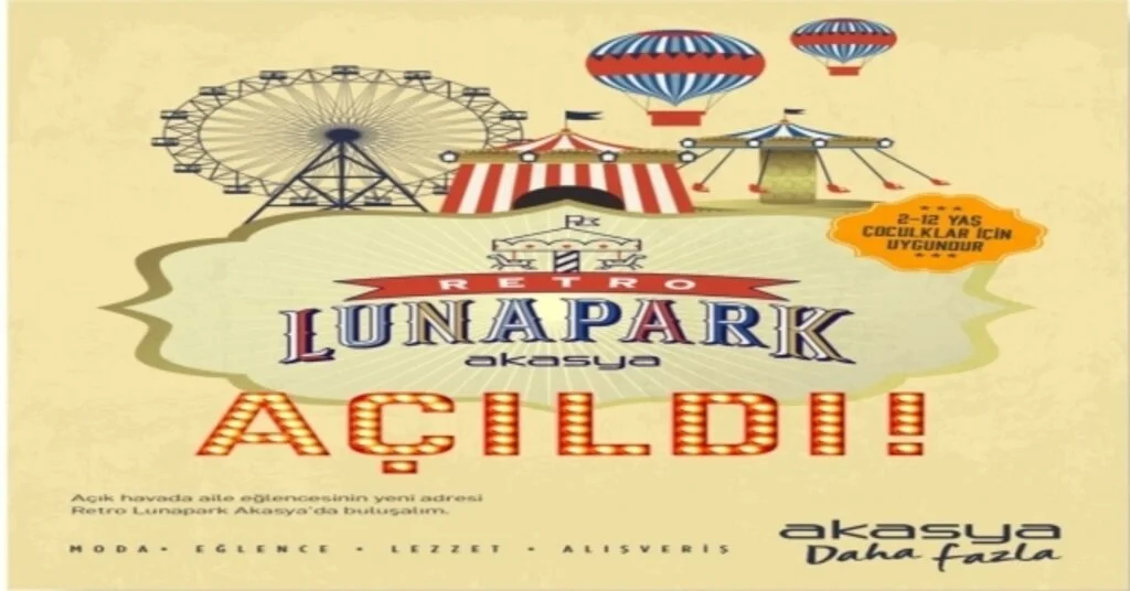 İstanbullulara Eski Dönemlerin Eğlencesi Retro Lunapark