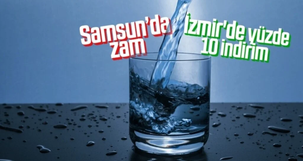 İzmir'de suya yüzde 10 indirim