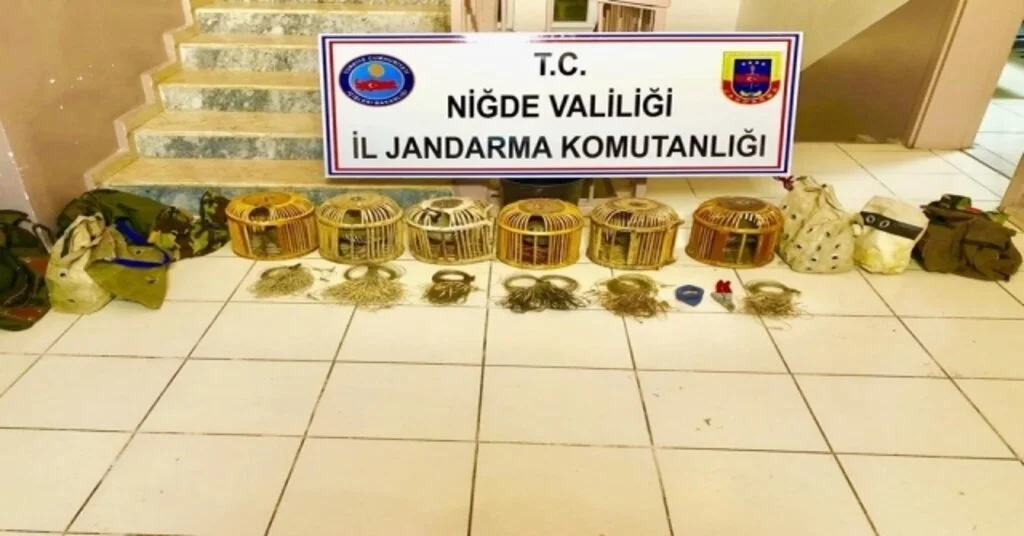 Jandarma Keklik Avcılarını Yakaladı