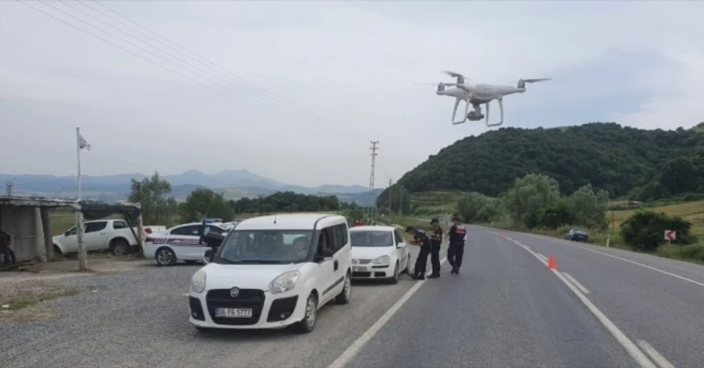 Jandarmadan Havadan Ve Karadan Denetim