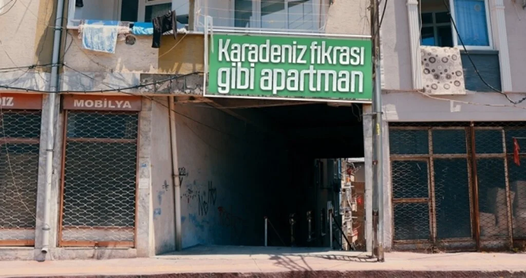 Karadeniz fıkrası gibi apartman