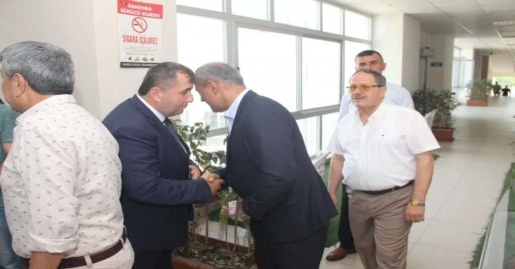 Kaynarcada Bayramlaşma Töreni Düzenlendi