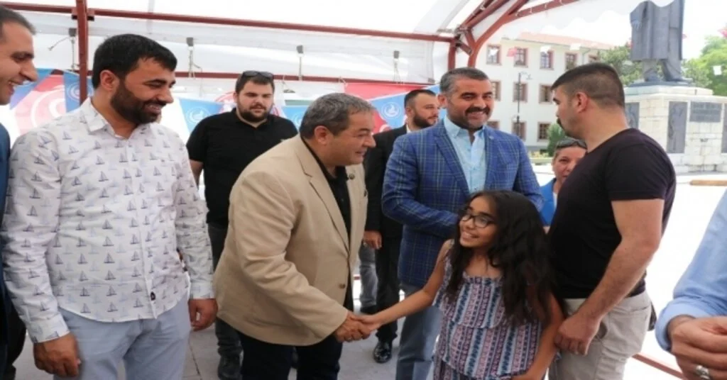 Mhp De Bayramlaşma Töreni