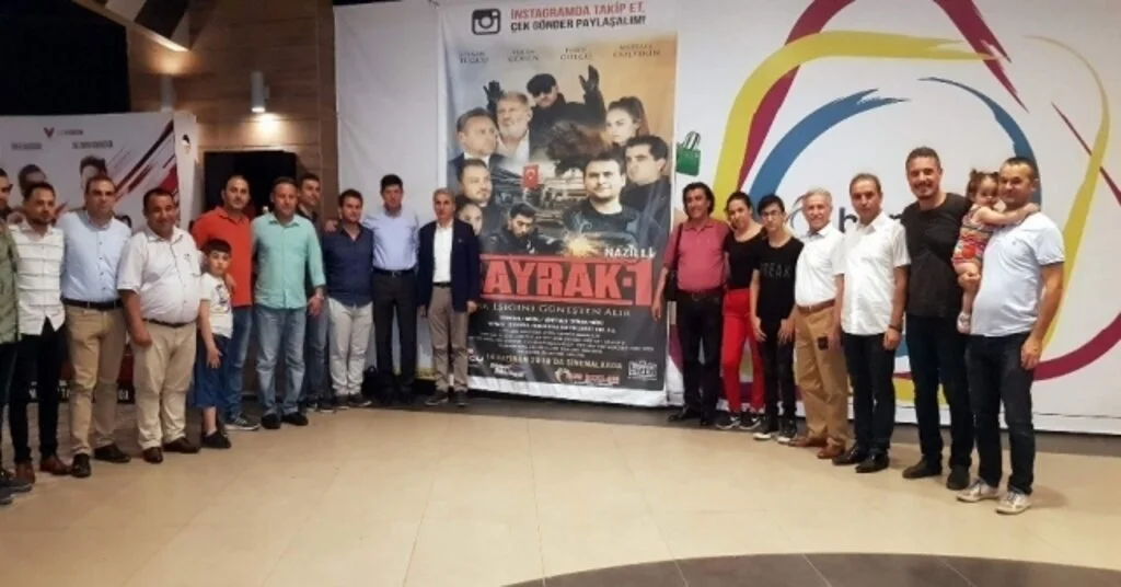 Nazillinin İlk Sinema Filmi ‘Bayrak Gösterime Girdi