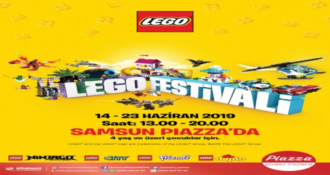 Piazza’da LEGO Festivali Başlıyor