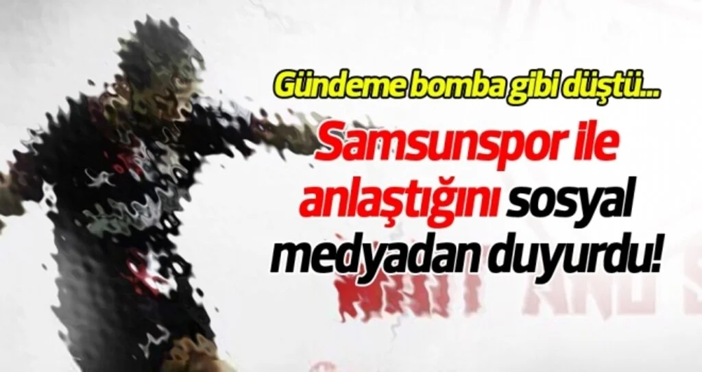 Ramazan Övüç Samsunspor'la anlaştığını duyurdu
