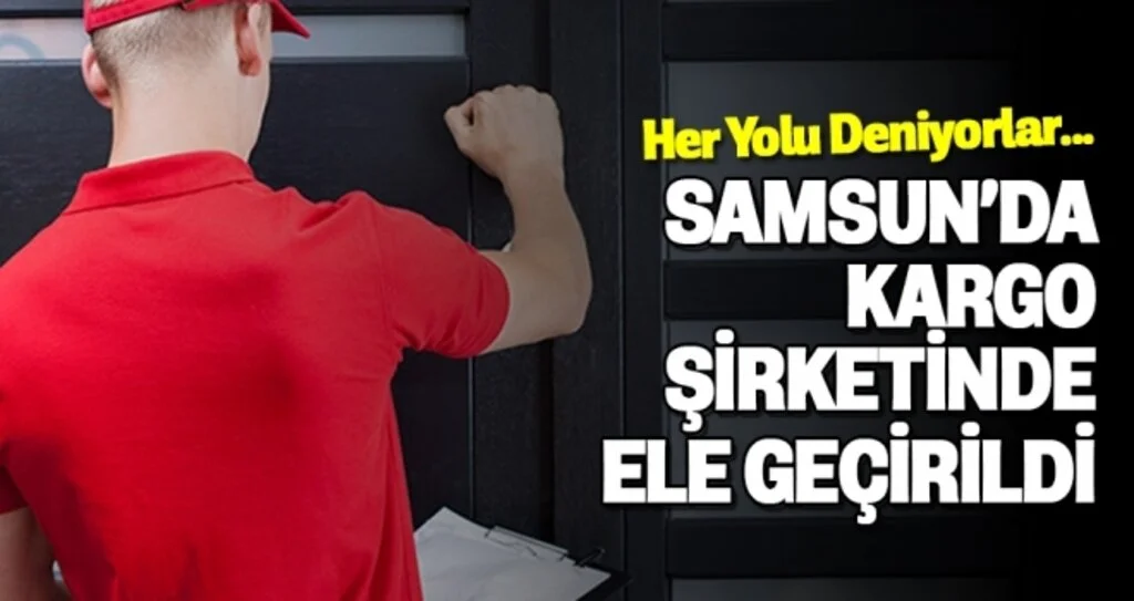 Samsun'da Kargo Şirketinde Çok Sayıda Uyuşturucu Madde Bulundu